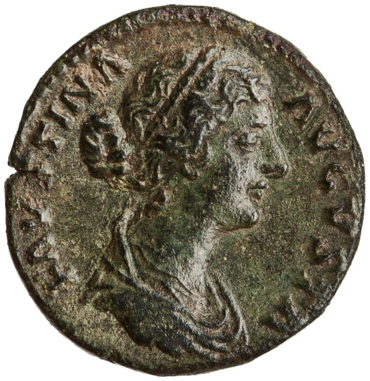 RIC III Marcus Aurelius 1655, аверс, American Numismatic Society (ans)