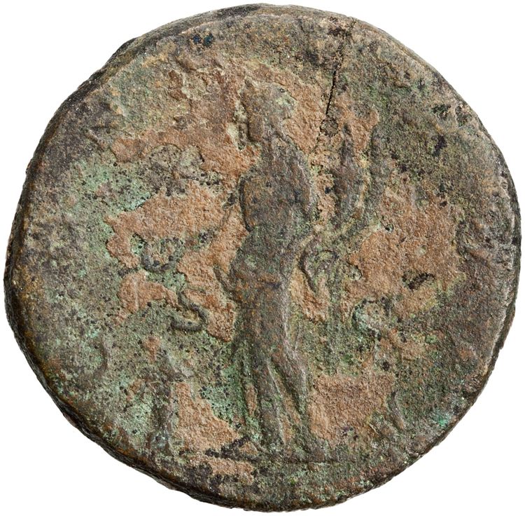 RIC IV Elagabalus 389, реверс, American Numismatic Society (ans)