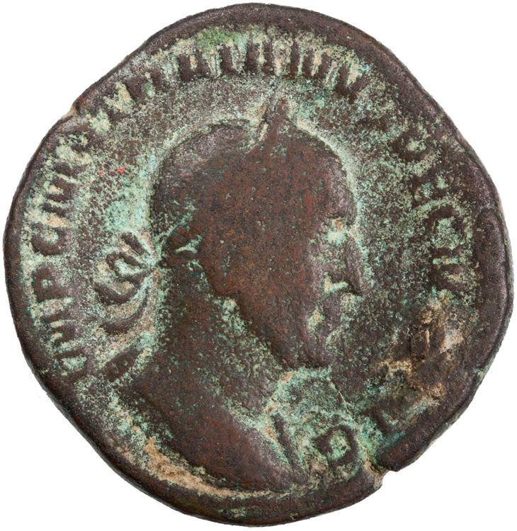 аверс RIC IV Trajan Decius 117B