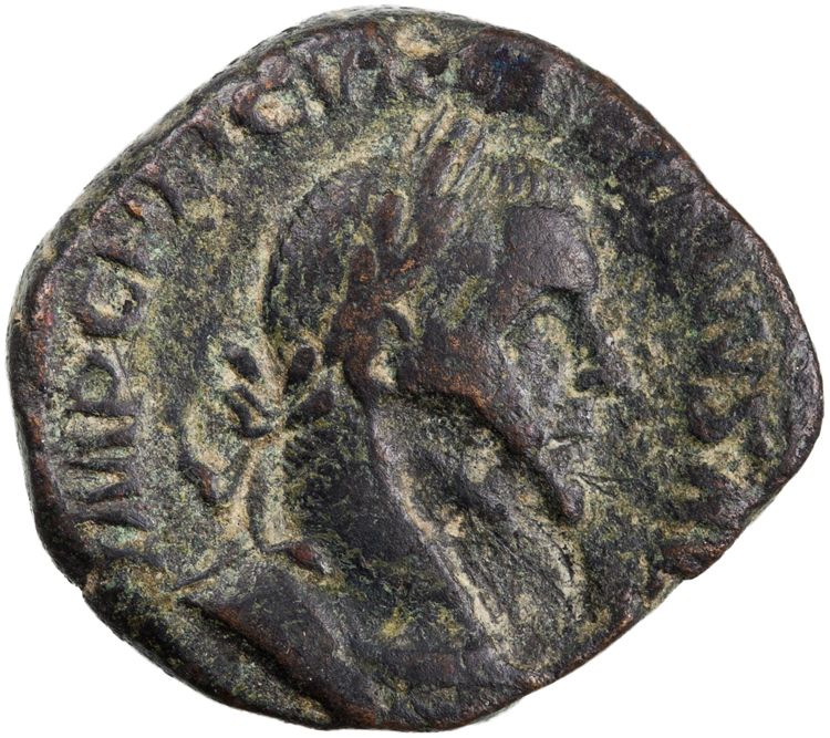 RIC V Valerian 177e, аверс, American Numismatic Society (ans)