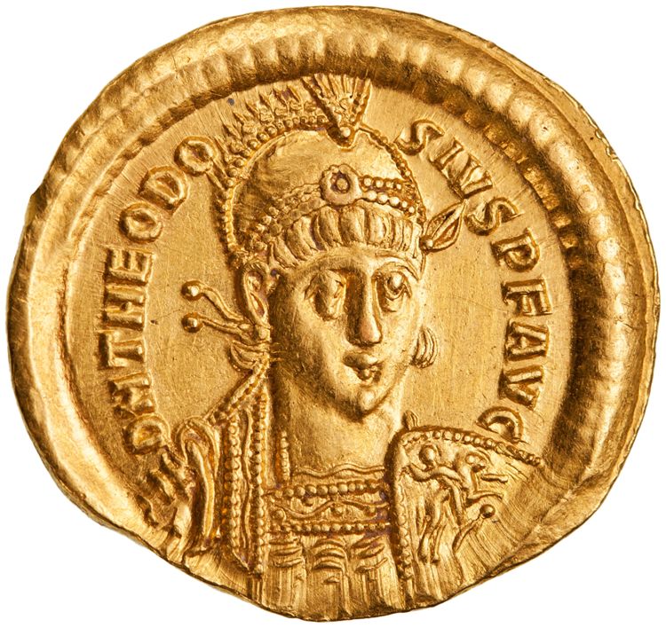 obverse RIC X Theodosius II (East) 204