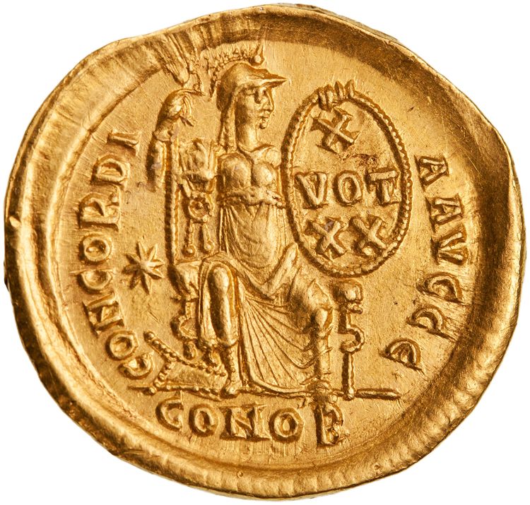 реверс RIC X Theodosius II (East) 204
