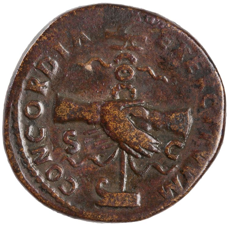 RIC II Nerva 55, реверс, American Numismatic Society (ans)