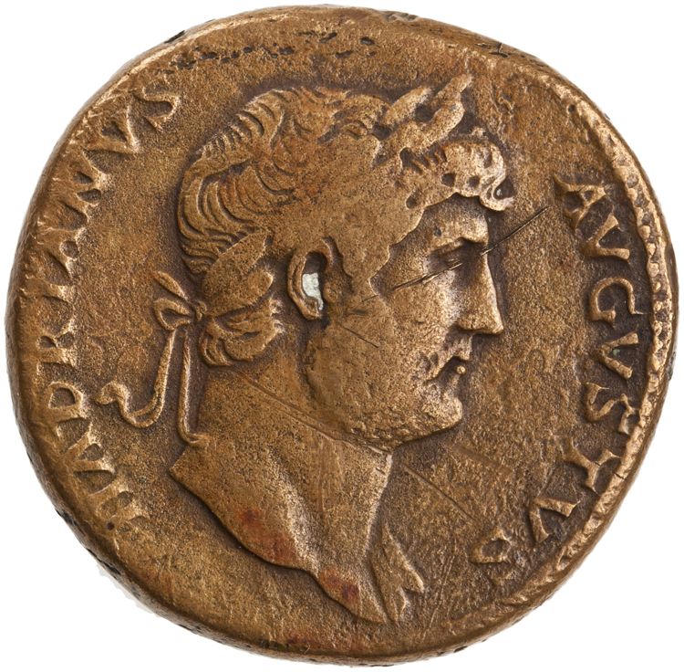 аверс RIC II Hadrian 649