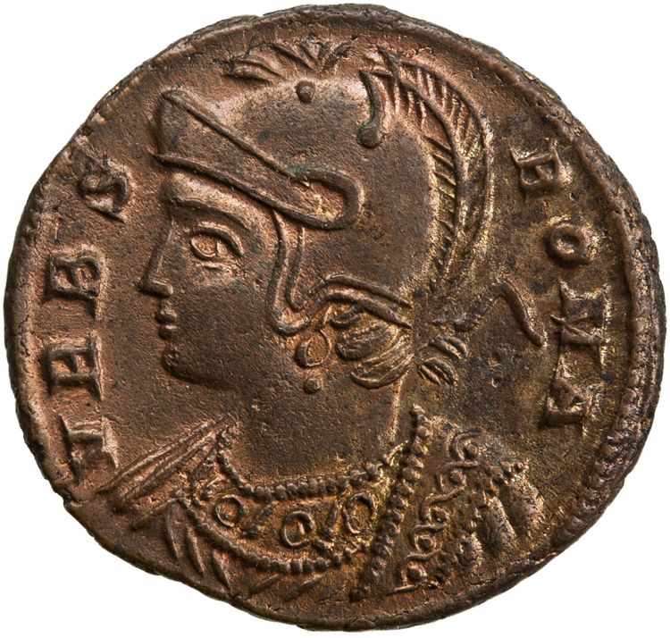 RIC VII Siscia 222, аверс, American Numismatic Society (ans)
