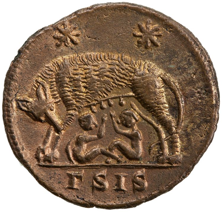 RIC VII Siscia 222, реверс, American Numismatic Society (ans)