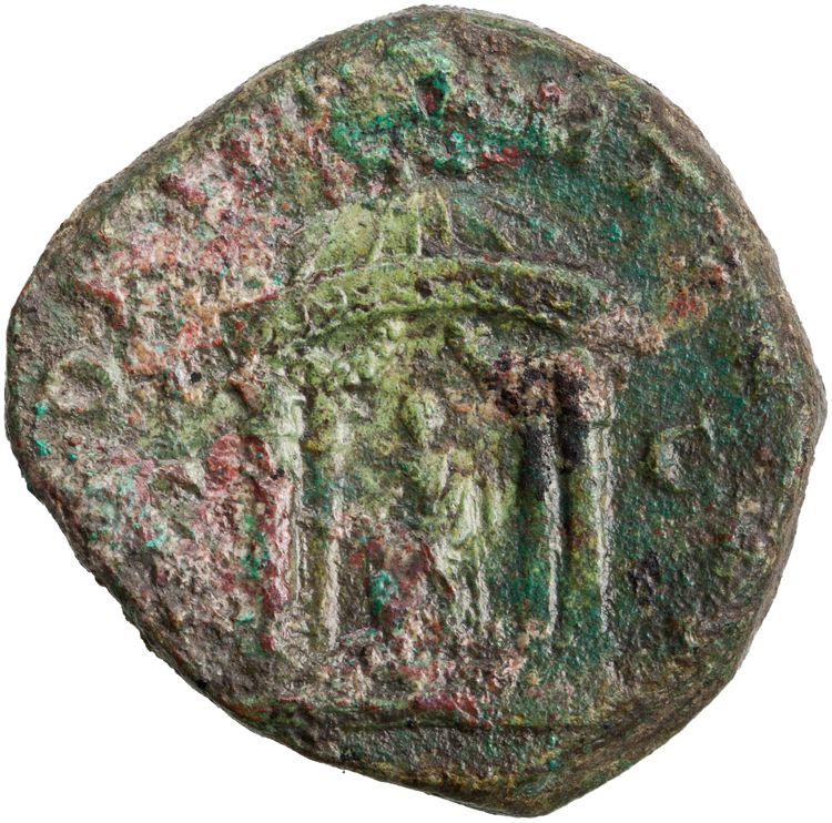 RIC IV Trebonianus Gallus 110A, reverse, American Numismatic Society (ans)