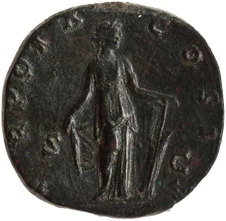 реверс RIC III Antoninus Pius 1329B