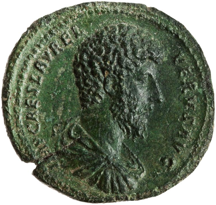 RIC III Marcus Aurelius 1304, аверс, American Numismatic Society (ans)