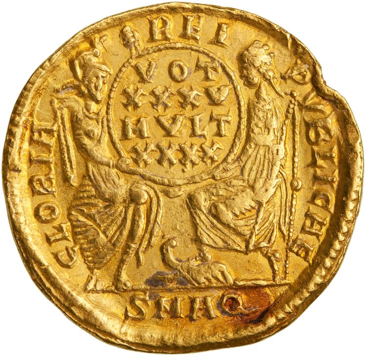 реверс RIC VIII Aquileia 210