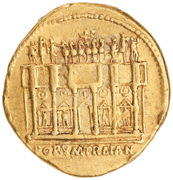 RIC II Trajan 257, реверс, American Numismatic Society (ans)