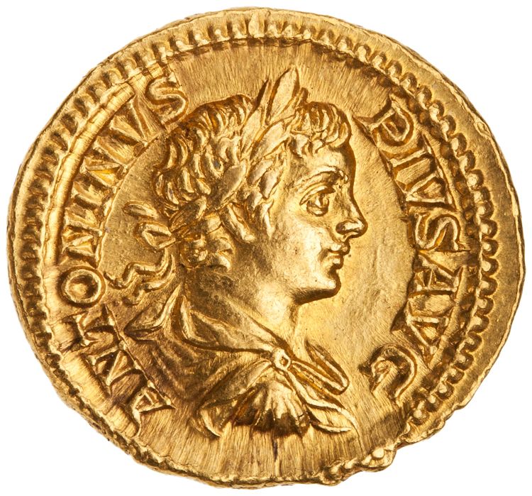 RIC IV Caracalla 77, аверс, American Numismatic Society (ans)