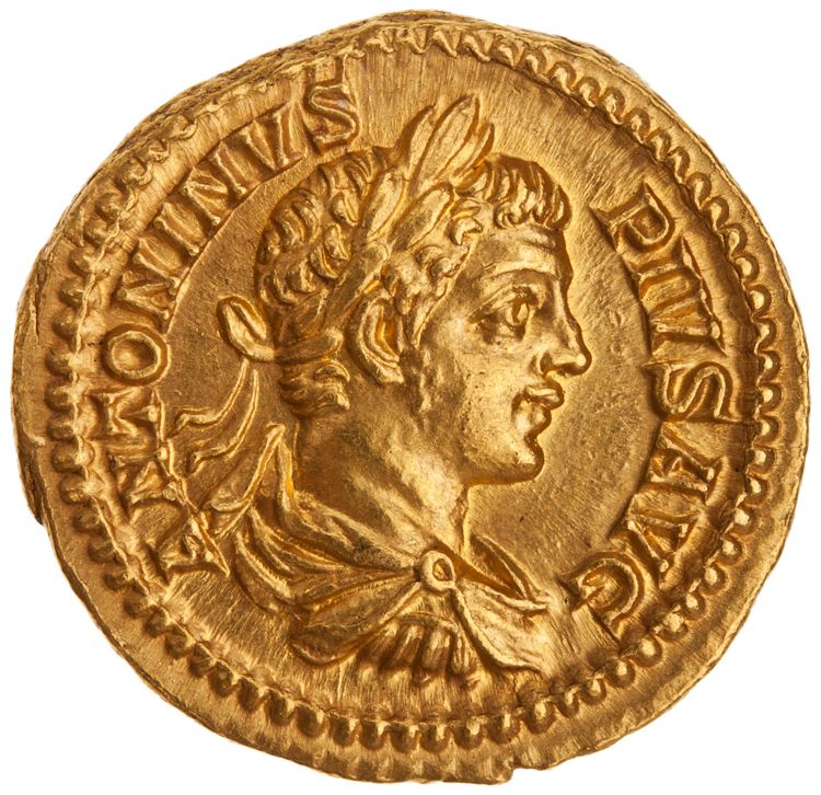 RIC IV Caracalla 80A, аверс, American Numismatic Society (ans)
