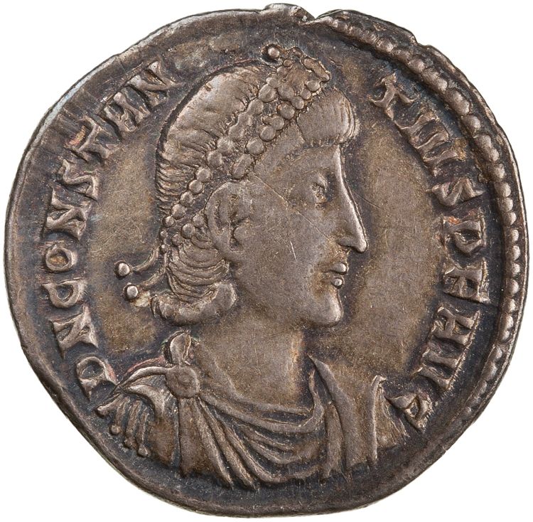 RIC VIII Constantinople 102, аверс, American Numismatic Society (ans)