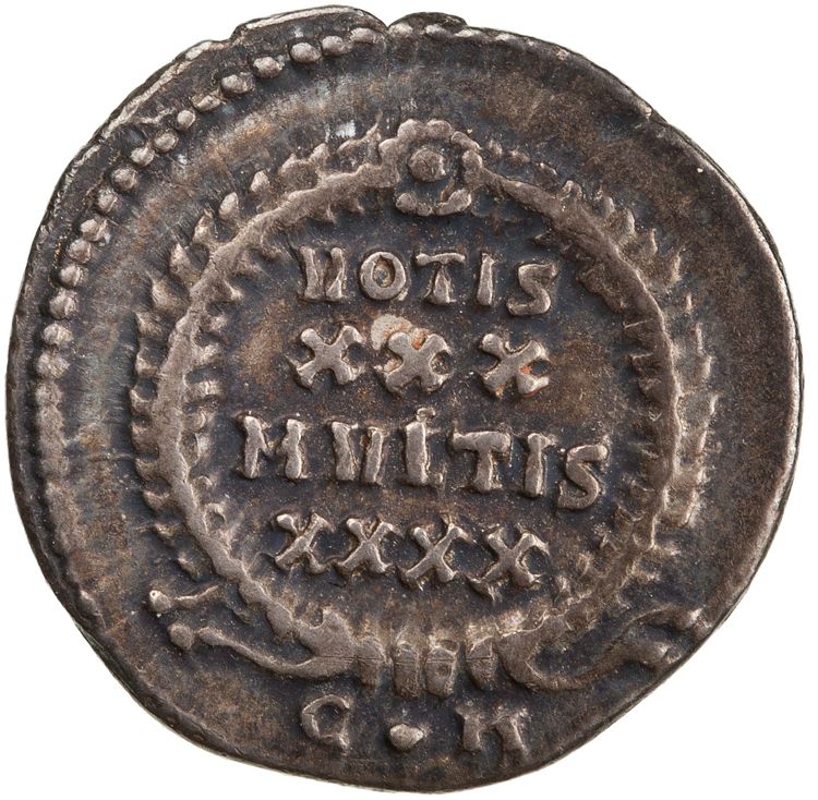 RIC VIII Constantinople 102, реверс, American Numismatic Society (ans)