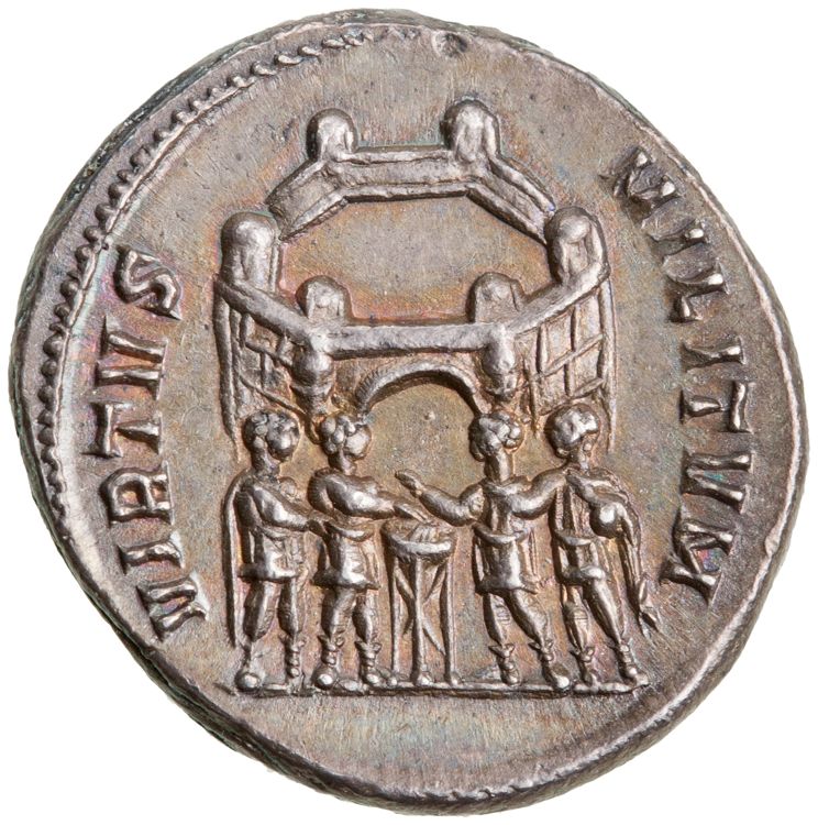 RIC VI Rome 27b, реверс, American Numismatic Society (ans)