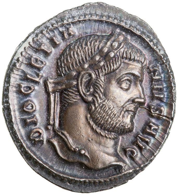 RIC VI Siscia 43a, аверс, American Numismatic Society (ans)