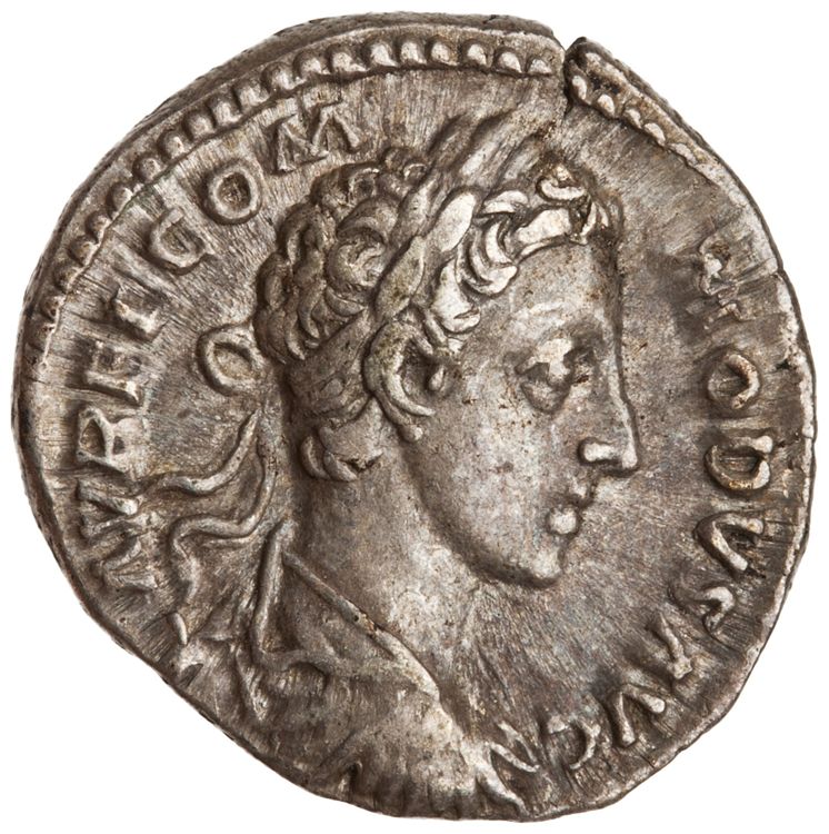 obverse RIC III Marcus Aurelius 653