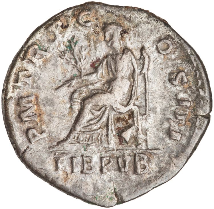 реверс RIC II Hadrian 127c (denarius)