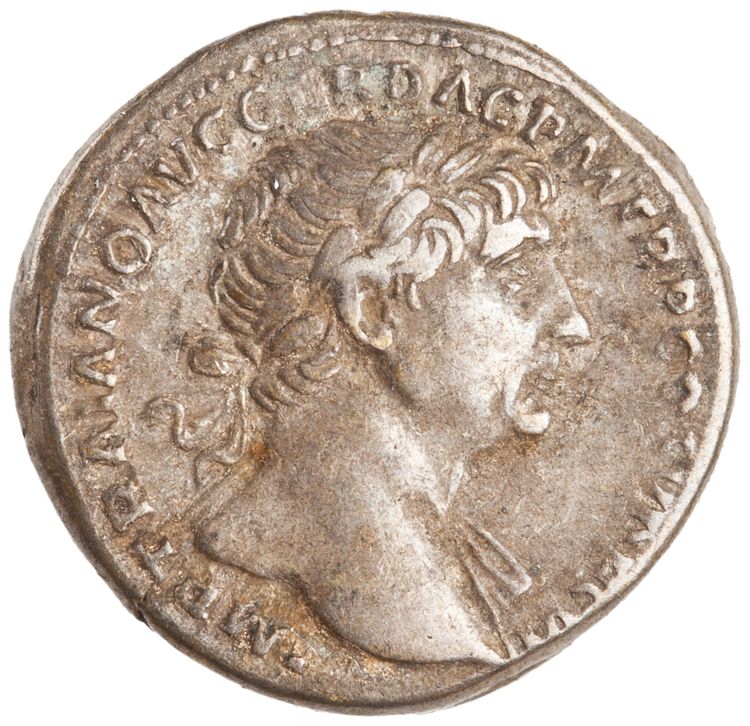 RIC II Trajan 231, аверс, American Numismatic Society (ans)
