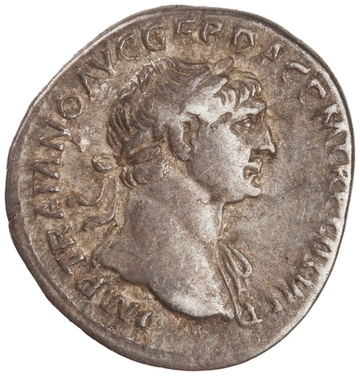RIC II Trajan 254, аверс, American Numismatic Society (ans)
