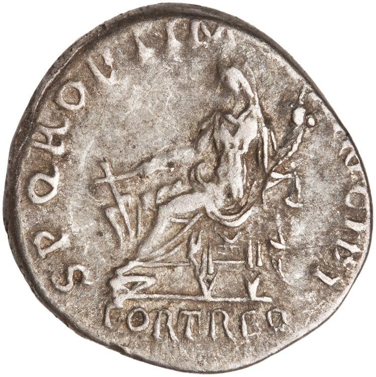 RIC II Trajan 254, реверс, American Numismatic Society (ans)