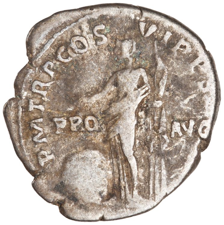RIC II Trajan 358 (denarius), reverse, American Numismatic Society (ans)