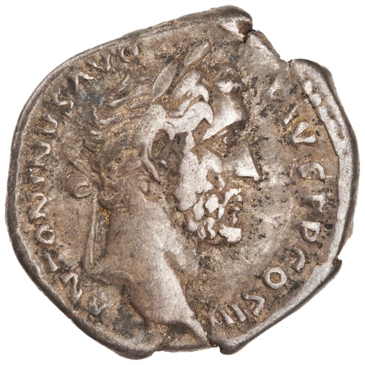 RIC III Antoninus Pius 78b, аверс, American Numismatic Society (ans)