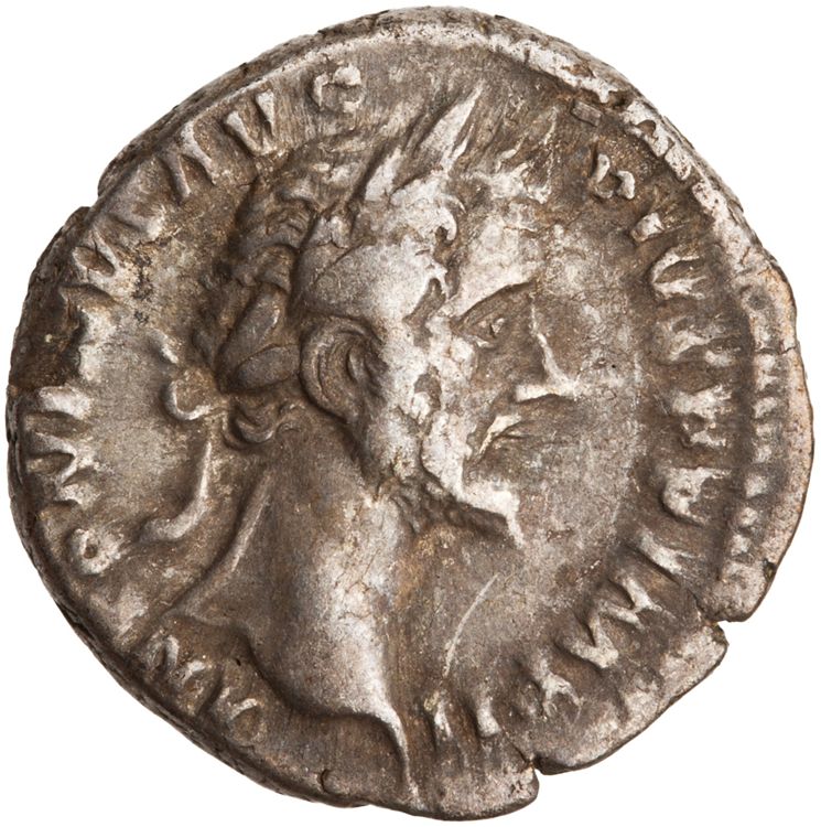 RIC III Antoninus Pius 264, аверс, American Numismatic Society (ans)