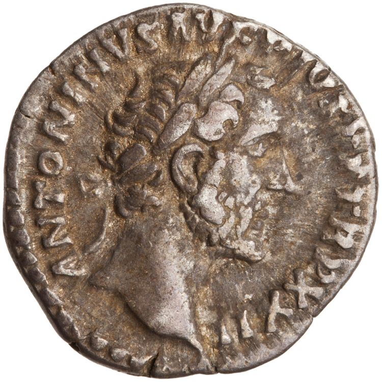 RIC III Antoninus Pius 290A, аверс, American Numismatic Society (ans)