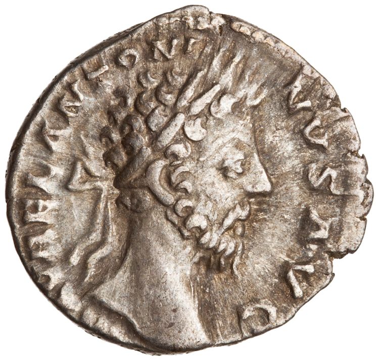 RIC III Marcus Aurelius 406, аверс, American Numismatic Society (ans)