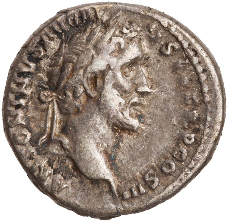 RIC III Antoninus Pius 63Bc, аверс, American Numismatic Society (ans)