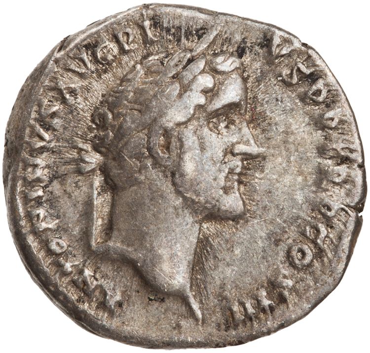 RIC III Antoninus Pius 63Bc, аверс, American Numismatic Society (ans)