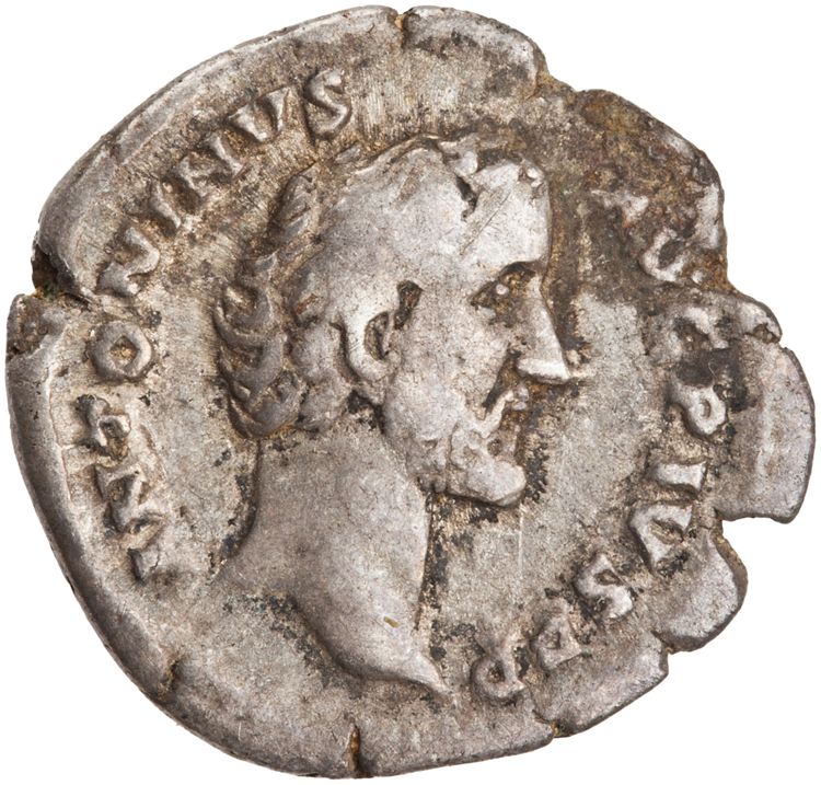 RIC III Antoninus Pius 43, аверс, American Numismatic Society (ans)