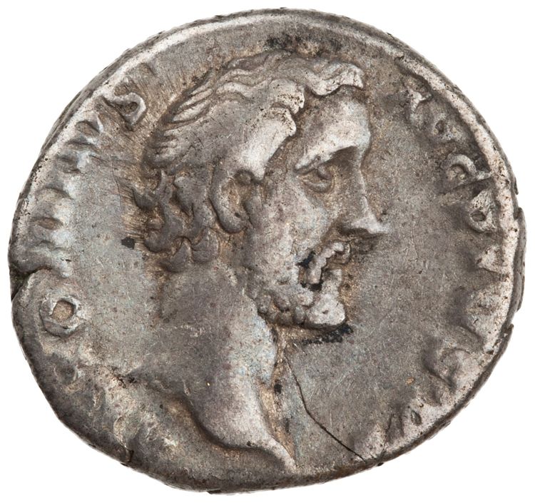 obverse RIC III Antoninus Pius 54A