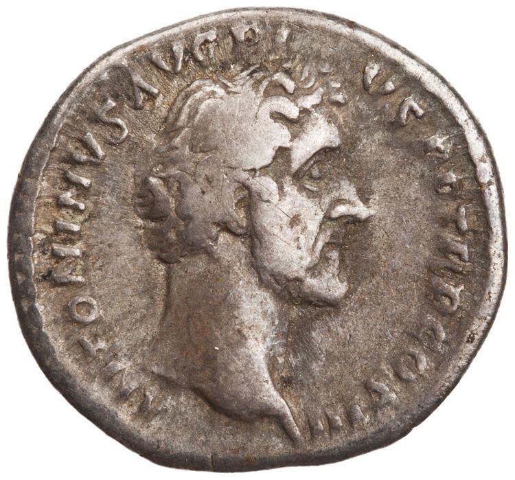 RIC III Antoninus Pius 69a, аверс, American Numismatic Society (ans)