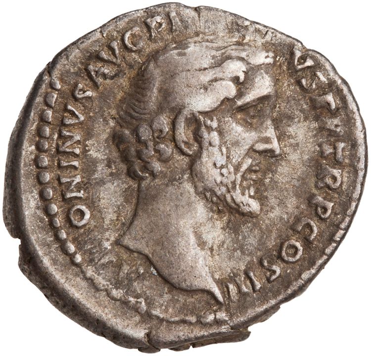 RIC III Antoninus Pius 70a, аверс, American Numismatic Society (ans)