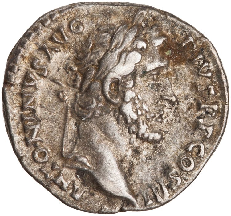 RIC III Antoninus Pius 78b, аверс, American Numismatic Society (ans)