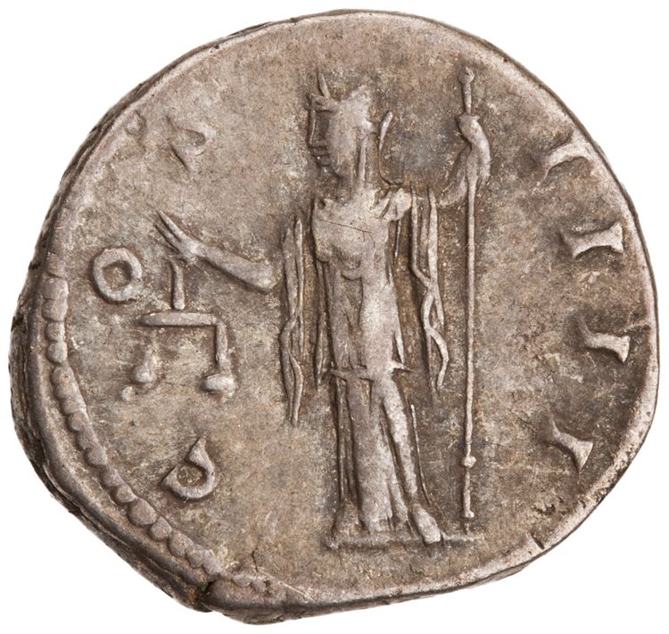 RIC III Antoninus Pius 127c (denarius), реверс, American Numismatic Society (ans)