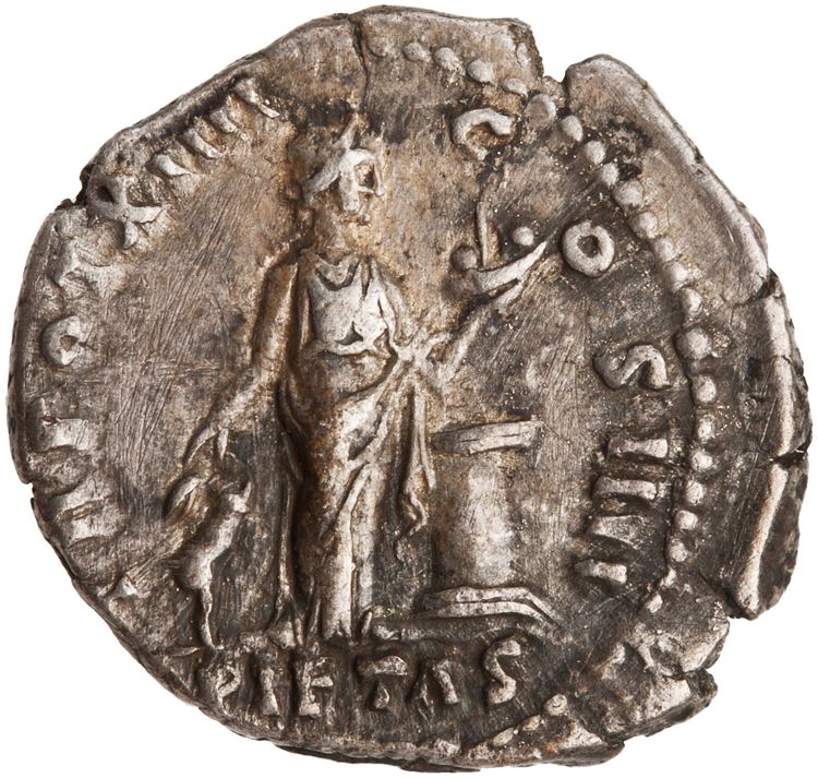 RIC III Antoninus Pius 201, реверс, American Numismatic Society (ans)