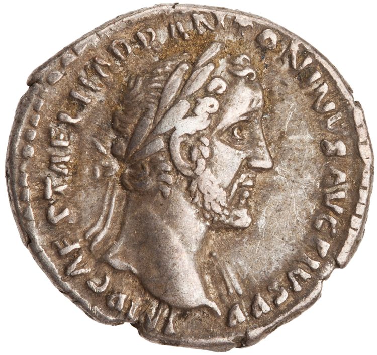RIC III Antoninus Pius 201, аверс, American Numismatic Society (ans)
