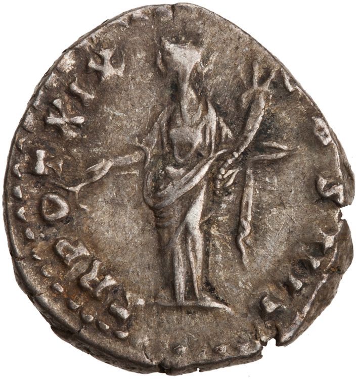 RIC III Antoninus Pius 252, реверс, American Numismatic Society (ans)