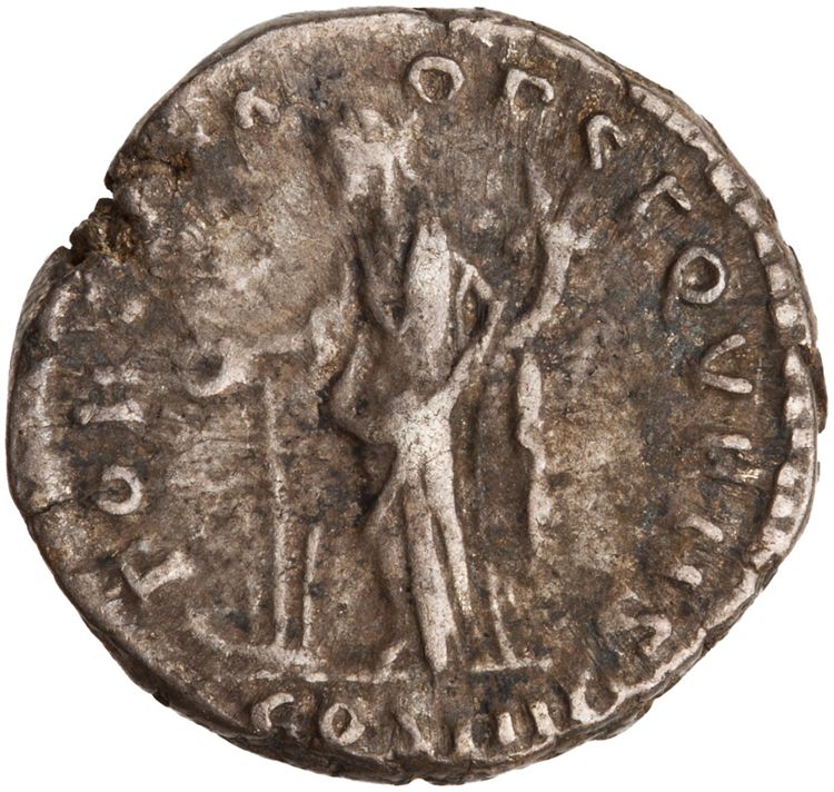 RIC III Antoninus Pius 286A (denarius), реверс, American Numismatic Society (ans)