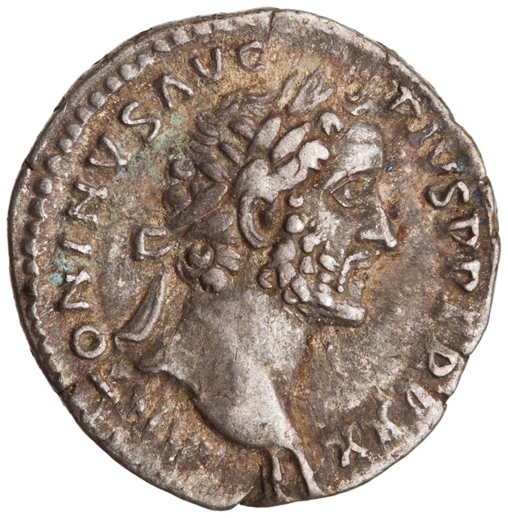 RIC III Antoninus Pius 290A, аверс, American Numismatic Society (ans)