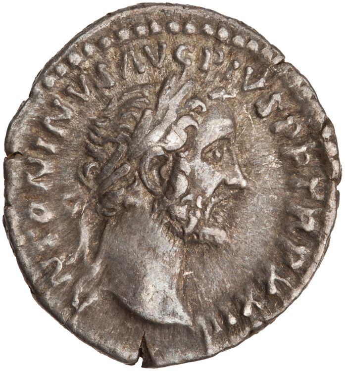 RIC III Antoninus Pius 305, аверс, American Numismatic Society (ans)