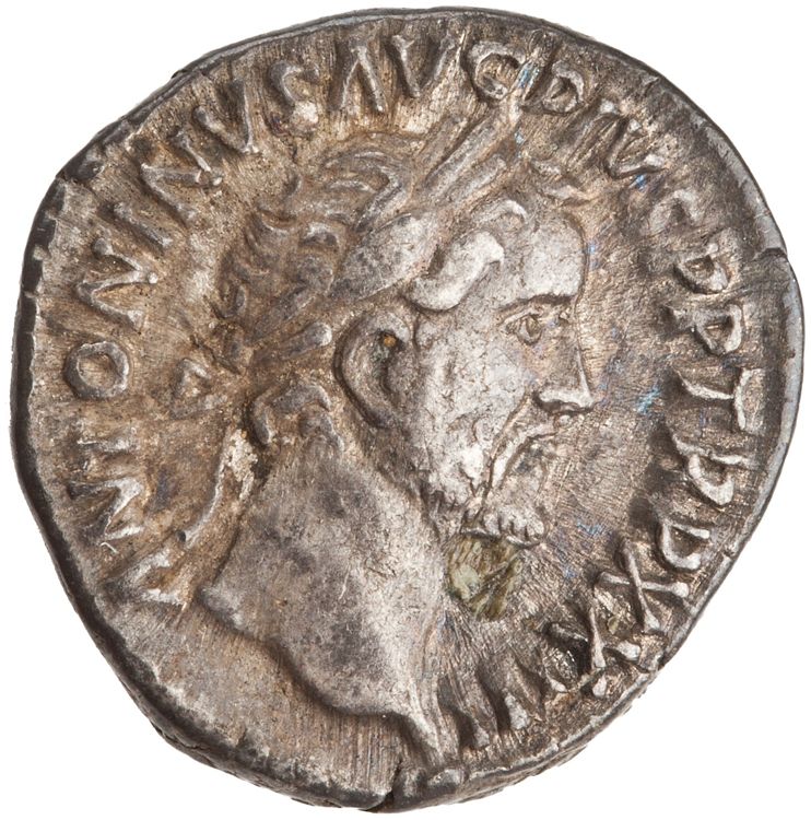 RIC III Antoninus Pius 310, аверс, American Numismatic Society (ans)