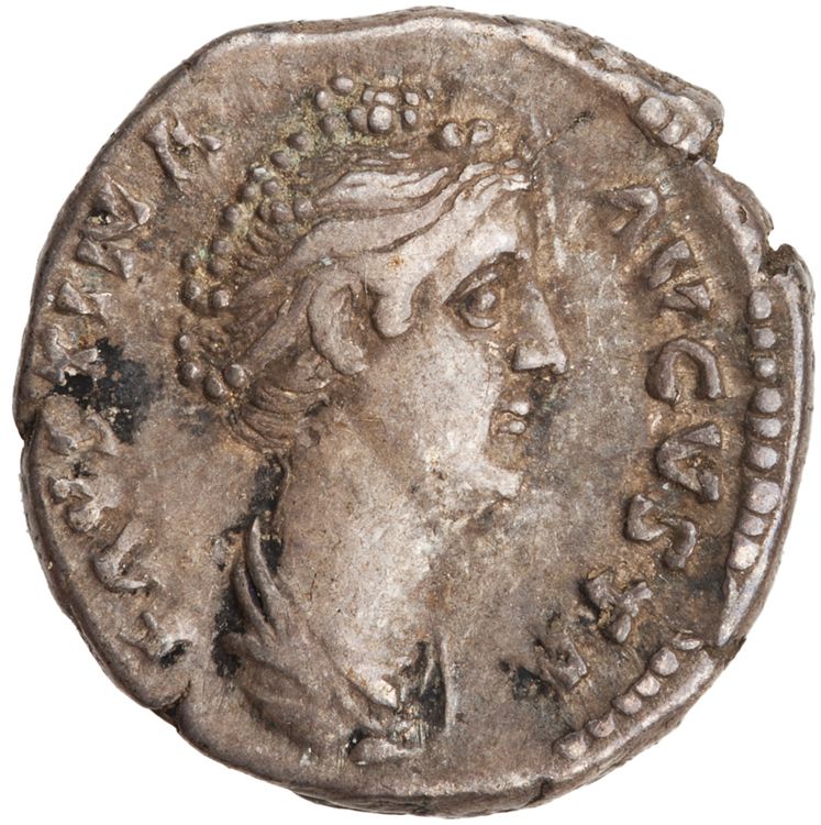 RIC III Antoninus Pius 342A, аверс, American Numismatic Society (ans)