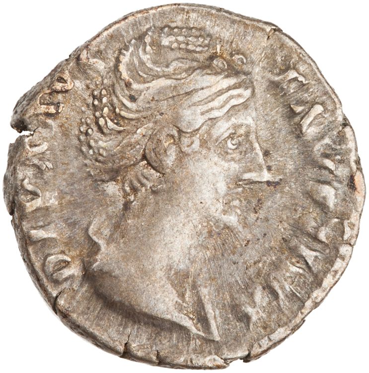 RIC III Antoninus Pius 346B, аверс, American Numismatic Society (ans)