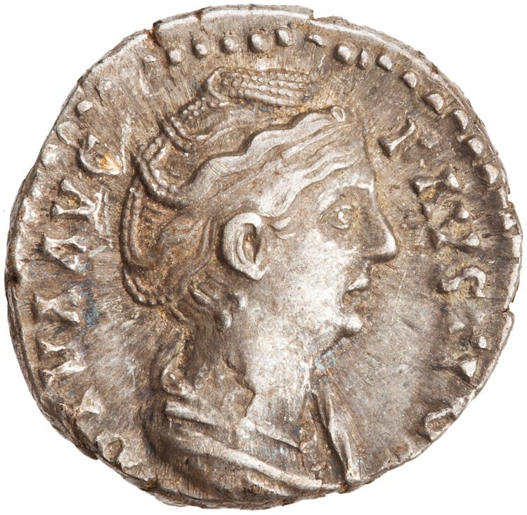 RIC III Antoninus Pius 346B, аверс, American Numismatic Society (ans)