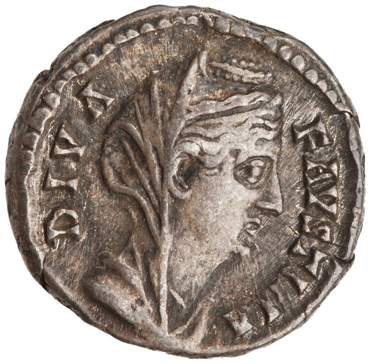 RIC III Antoninus Pius 345, аверс, American Numismatic Society (ans)